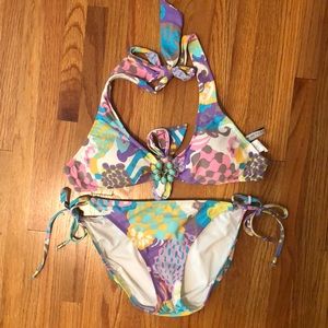 Trina Turk bikini top 6 bottoms 8